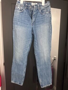 Abercrombie & Fitch Light Blue Straight Leg Jeans